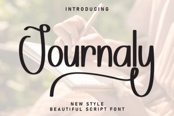 A Practical Review of the Journaly Script Font