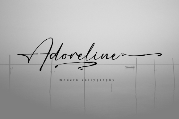 Adoreline: The Handwritten Font That Builds Your Brand