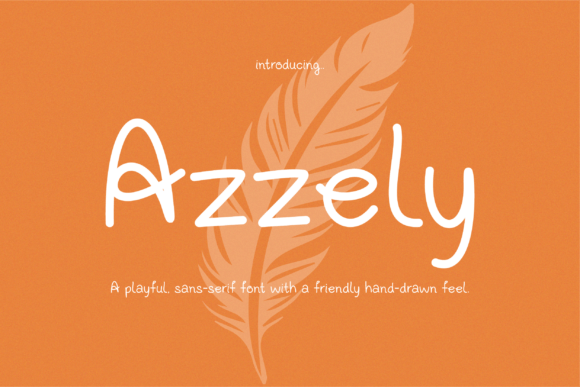 Azzely: The Playful, Hand-Drawn Font for Creative Crafts