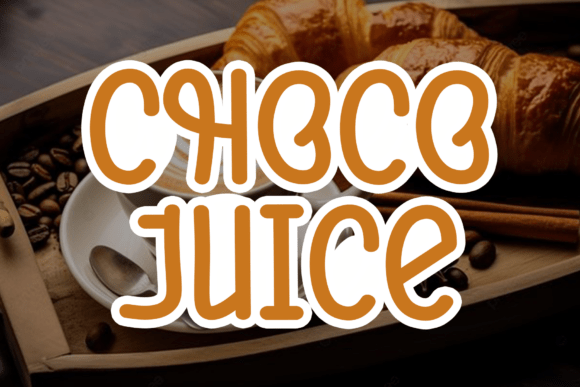 Choco Juice: A Fluid Script Font for a Cohesive Brand Identity
