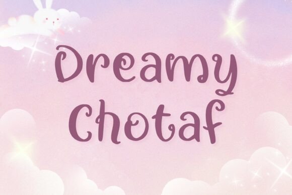 Dreamy Chotaf: A Script Font for Editorial Elegance
