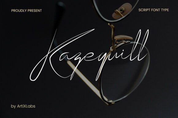 Kazequill: The Elegant Script Font Your Brand Has Been Missing