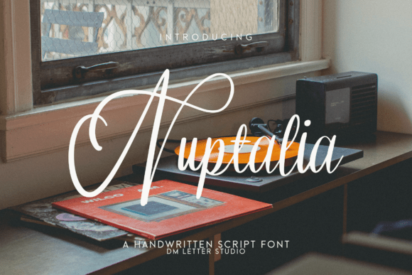 Nuptalia: A Romantic Script Font for Elegant Digital Design
