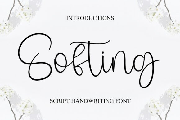 Softing: The Elegant Script Font That Elevates Every Digital Layout