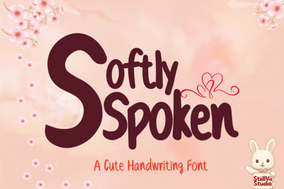 Softly Spoken: A Digital Designer's Gentle Accent Font