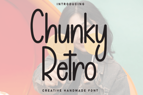 The Chunky Retro Font: A Handmade Seller's Secret for Warm, Friendly Products