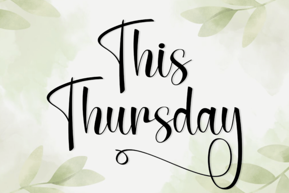 This Thursday: A Bold Display Font for Business Branding
